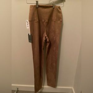 NWT Vegan Suede Daria Pants, size small.